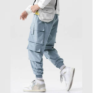 Pantalones Cargo para Hombre de Uso Casual para Exteriores, Pantalones de Hombre Lavados de la Mejor Calidad, Ajustables, Hechos en Fábrica, Más Vendidos - Product Image 2