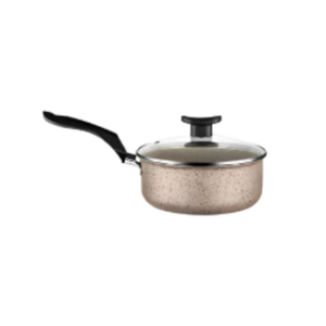 Ensemble de 7 ustensiles de cuisine de la marque HOCA, casseroles et poêles en aluminium avec revêtement céramique antiadhésif et couvercle en verre, compatible avec tous les types de cuisinières - OEM Vietnam - Product Image 5