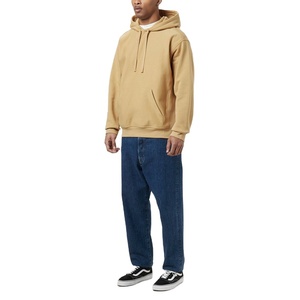 High Quality 100% Cotton Hoodies Custom Logo Plain Thick Heavyweight Oversized Pullover for Winter Colorful Blank Hoodies - Product Image 1