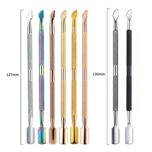 SAAR GLOBAL SURGICAL Pousse-ongles carré élégant en acier inoxydable de qualité supérieure, construction durable, bords lisses, design ergonomique - Product Image 2