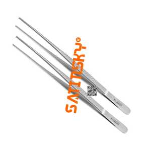 Pince à tissu pouce étroit 11.5CM Instruments de microchirurgie en acier inoxydable AISI 420 manuel certifié CE de haute qualité réputé - Product Image 5