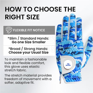 Gants de golf de qualité supérieure, service OEM, design personnalisé, fabriqués avec les meilleurs matériaux, fabricant pakistanais de gants de golf - Product Image 5