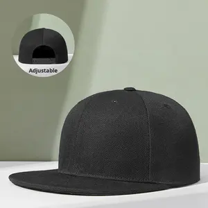 Gorra de Béisbol Unisex de Color Sólido con Visera Plana, Estilo Hip Hop, para Baile Urbano, a la Moda, al por Mayor - Product Image 1
