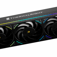 Système de refroidissement liquide pour processeur AIO Thermalright Peerless Vision 360 UB ARGB BLACK avec écran LCD IPS de 3,95 pouces, pompe 3000 RPM, compatible LGA1851 AM5