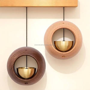 Sonnette de porte magnétique en bois de style japonais à la mode pour la décoration de la maison ou du bureau - Product Image 5