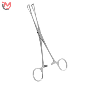 Pinces de préhension de tissus et d'organes Collin Premium 20cm 23cm en acier inoxydable, instruments chirurgicaux vétérinaires et médicaux - Product Image 1
