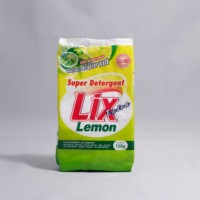 Détergent à lessive en poudre parfumé au citron LIX de grande qualité, prix usine ISO, personnalisable OEM/ODM, choix de lavage populaire