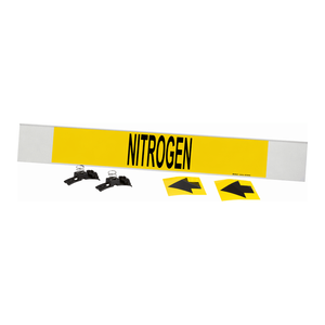 Marcador de Tuberías Flexible de Alto Rendimiento Brady NITROGEN para Tuberías Industriales de Nitrógeno - Product Image 3