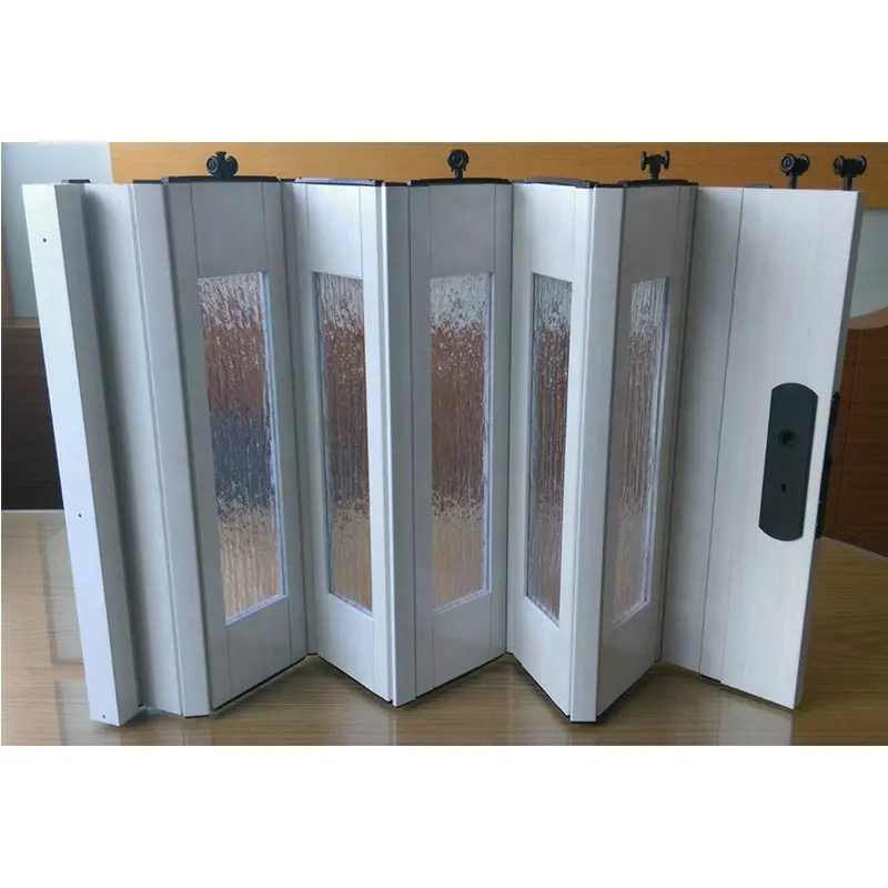 Hot Sale PVC Folding Door Sliding Door Accordion Doors with PS Panel
