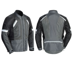 OEM de alta calidad último estilo chaqueta de bicicleta de motor personalizado moto de pana Cordura impermeable a prueba de viento chaqueta de carreras Biker Racing - Product Image 4