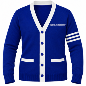 Suéteres Largos con Cuello en V al Por Mayor para Unisex, para Hermandades, Fraternidades, Escuelas, Colegios y Universidades - Product Image 2