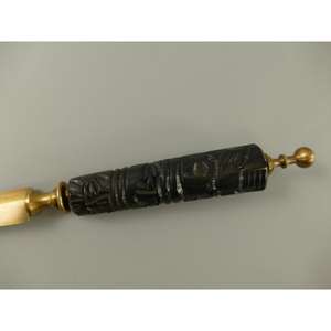 Ouvre-lettre de luxe avec manche en corne, fournitures de bureau, ouvre-lettre antique en laiton, articles cadeaux nautiques, prix abordable - Product Image 2
