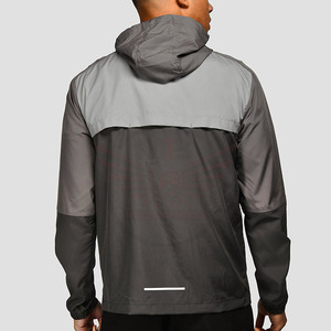 Chaqueta Cortavientos Personalizable de Alta Calidad, Talla Grande, Informal, de Lona, con Capucha, Transpirable, para Invierno - Precio al por Mayor y Más Vendida - Product Image 4