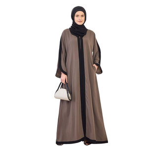 Abaya pour femmes en tissu de qualité supérieure - Doux, respirant, confortable, élégant, longueur au sol, manches longues, pour un usage quotidien décontracté, toutes saisons - Product Image 1