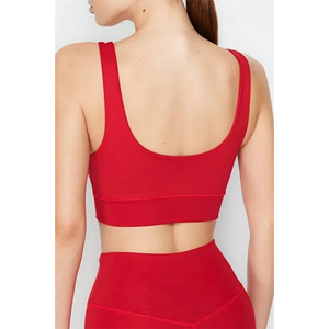 Conjunto Deportivo de Yoga de 2 Piezas en Varios Colores, con Logotipo Personalizado, Sin Costuras, para Gimnasio y Fitness, con Sujetador Deportivo y Pantalones Cortos que Absorben la Humedad, para Mujer - Product Image 6