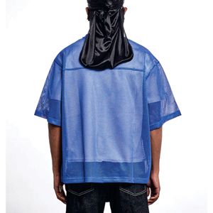 Maillot de football en polyester à logo imprimé personnalisé, séchage rapide, patchwork, haute qualité, maillot de basketball surdimensionné, t-shirts pour hommes - Product Image 3