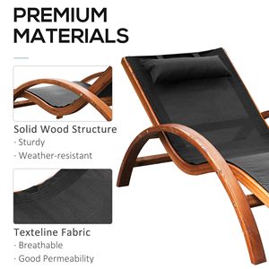 Sdraio Moderna in Teak e Alluminio con Cuscino in Olefin e Rete Traspirante per Patio, Terrazza e Bordo Piscina - Product Image 5