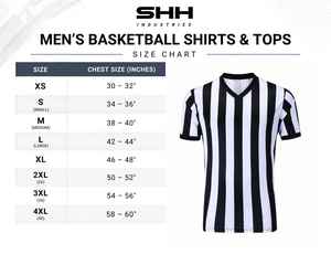 Camiseta de Árbitro Personalizada para Hombre, Rayas Blancas y Negras, Cuello en V, Manga Corta, Uniforme de Baloncesto para Oficiales, Transpirable, de Alto Rendimiento - Product Image 6
