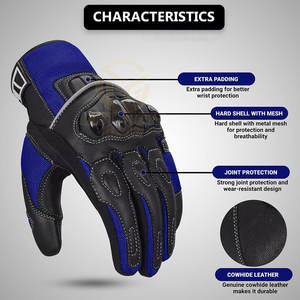 Gants de moto imperméables à écran tactile pour la sécurité des mains, meilleur matériau pour les gants de moto - Product Image 2