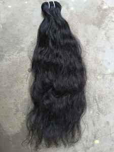 Machine à cheveux Remy de temple indien de qualité supérieure, extensions à double trame, cheveux ondulés de longueur instantanée, vente en gros directement en usine - Product Image 6