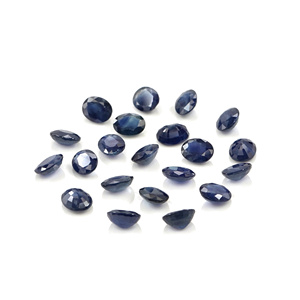Saphirs bleus naturels non traités, ovales calibrés 3x4mm, pierres précieuses de saphir bleu naturel facettées pour la création de bijoux - Product Image 6