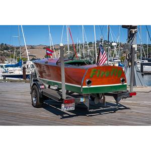 Barco Runabout Clásico de Madera Garwood Speedster de 16 Pies, Hecho a Mano, para Deporte y Ocio - Product Image 5