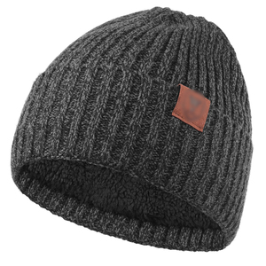 Gorro de Punto Gris – Gorro de Invierno Suave para Adolescentes y Adultos – Logotipo Personalizado al por Mayor - Product Image 2