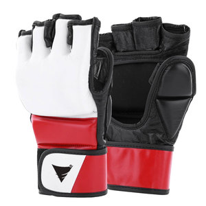 Gants de MMA en cuir professionnels avec logo personnalisé, respirants et confortables, évacuant l'humidité, tailles et couleurs personnalisées - Product Image 1