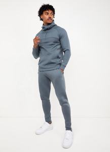 กางเกงจ็อกเกอร์ผ้าฟลีซผสมคอตตอน/โพลีเอสเตอร์สำหรับผู้ชาย ทรงปกติ มีเชือกผูก กระเป๋า  รับสกรีนโลโก้ สวมใส่สบาย ระบายอากาศได้ดี เหมาะสำหรับวิ่ง ออกกำลังกาย มีไซส์ใหญ่ - Product Image 4