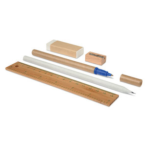 Set di cancelleria Set di matematica convenientemente confezionato in sacchetto di cotone - Product Image 3