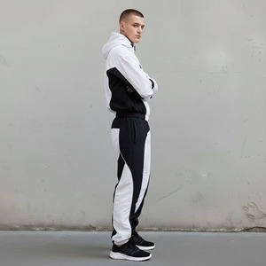 Conjunto Deportivo de Algodón para Hombre, Sudadera con Capucha Oversize y Pantalones Holgados, Venta al Por Mayor, Personalizable - Product Image 6