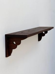 Handmade Solid Wood Floating Wall <b>Shelves</b> For Living Room Bedroom Kitchen And Office Storage - Product Image 3