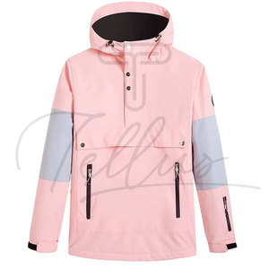 Veste de ski personnalisée Offres Spéciales imperméable Snowboard Veste hommes isolé Ski vêtements de neige fermeture éclair complète à capuche Veste de neige pour hommes - Product Image 2