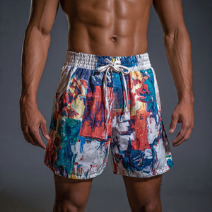 Pantalones Cortos Deportivos para Hombre con Cintura Ajustable, para Boxeo y Combate, Sublimados, Combinables - Product Image 4