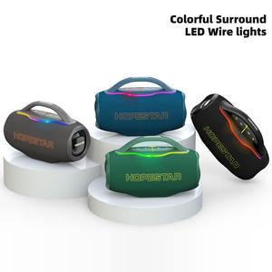 Portable Wire-less Karaoke Sound <b>System</b> with <b>Microphone</b> RGB Light Waterproof Outdoor Party Audio - Product Image 3