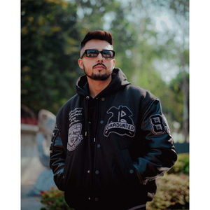 Ropa de calle unisex |   Chaqueta de Béisbol para Hombre con Bloques de Color en Contraste |   Chaqueta Universitaria Vintage con Parches - Product Image 6