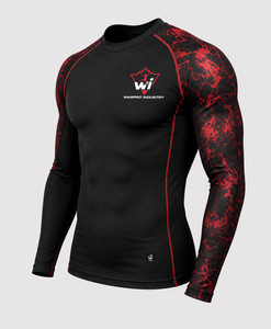 Camiseta de Compresión de Manga Larga Personalizada para Hombre, Ropa Deportiva para Guardias de Seguridad y Entrenamiento Físico con Diseño Sublimado - Product Image 5
