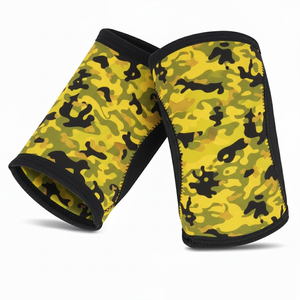 Manchon de coude en néoprène 9MM pour haltérophilie et entraînement en salle de sport, motif camouflage, robuste, protecteur et de soutien - Product Image 6