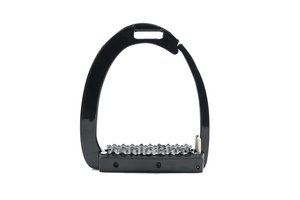 Étriers d'équitation personnalisés en acier inoxydable de haute qualité Hope of Horse 10,5 cm/4,1 po à dégagement rapide et stabilité accrue - Product Image 3