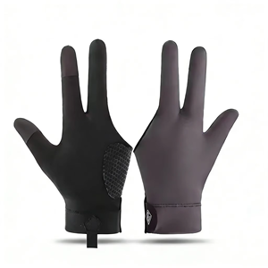 Gants de billard et de snooker Geo Brothers, nouvelle conception personnalisée, légers, respirants, en spandex, fermeture à boucle, sports d'été - Product Image 2