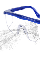 Lunettes de protection pour le cyclisme Anti-impact Splash Transparent Coupe-vent Anti-poussière Protection du travail Lunettes chimiques