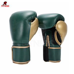 Leather Boxing Gloves Multi Layer <b>Foam</b> Professional Fitness Training OEM Manufacturer Supplier Bulk Order - Product Image 2