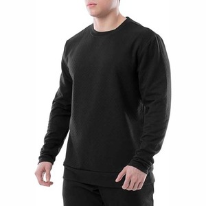 Suéter de Punto de Algodón para Hombre, Cuello Redondo, Corte Regular, Color Negro, Informal, para Otoño, Precio Económico, Última Tendencia - Product Image 6