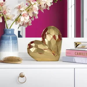 Escultura Decorativa de Aluminio con Forma de Cocodrilo, Bañada en Oro, con Temática Animal, para Decoración del Hogar, Arte Fundido - Product Image 2
