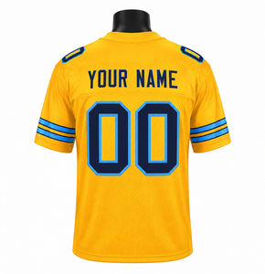 Jersey de Fútbol Americano Personalizado de Alta Calidad para Hombre, Uniforme Deportivo de Entrenamiento, Tejido de Malla Transpirable, Cuello en V, Jersey de Alto Rendimiento - Product Image 3
