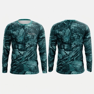 Camiseta de Pesca Personalizada con Protección Solar UPF 50+ y Protección UV, Manga Larga para Hombre, Verificada por Trade Assurance - Product Image 5
