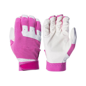 Guantes de Bateo de Cuero Vacuno Cabretta de Nuevo Diseño en Oferta, Guantes Deportivos Personalizados para Sóftbol y Béisbol - Product Image 2
