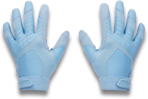 Customized Color Batting <b>Gloves</b> Ambidextrous Breathable <b>Knit</b> Fabric Hook Loop Closure Eco-Friendly Lightweight Unisex Adult - Product Image 6