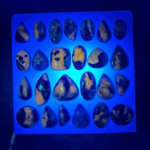 Cabujón de Gemas Sueltas de Afganita Azul Natural Rara para la Fabricación de Joyería de Alta Gama al por Mayor - Product Image 3