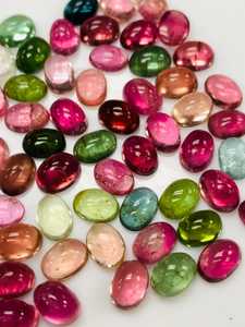 Cuentas de Turmalina Natural de Corte Brillante, Multicolor, Piedras Preciosas Sueltas para Anillos, Colgantes y Joyería, Calidad Mayorista, Cambio de Color - Product Image 2